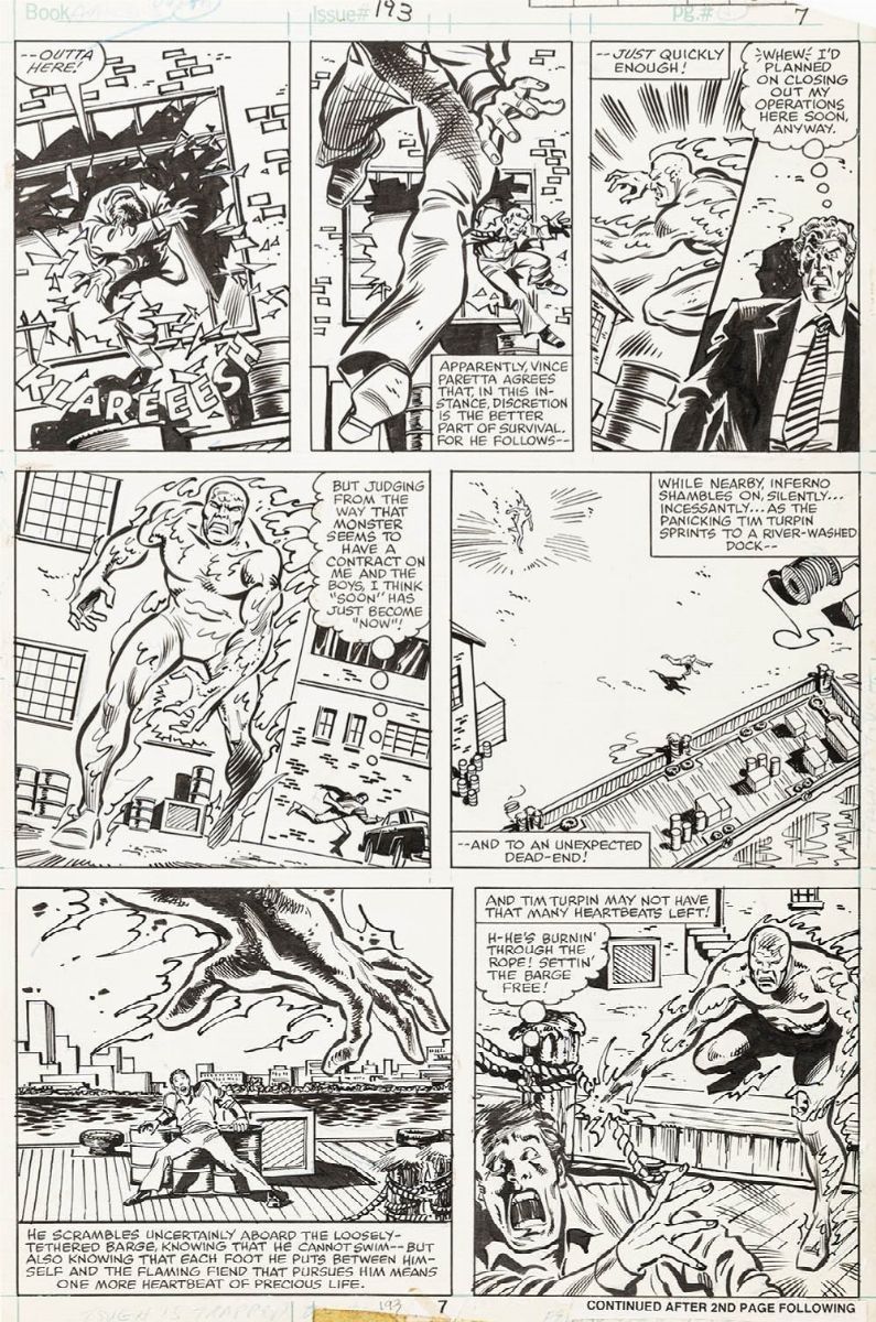 Sal Buscema - Avengers - Battleground: Pittsburgh!