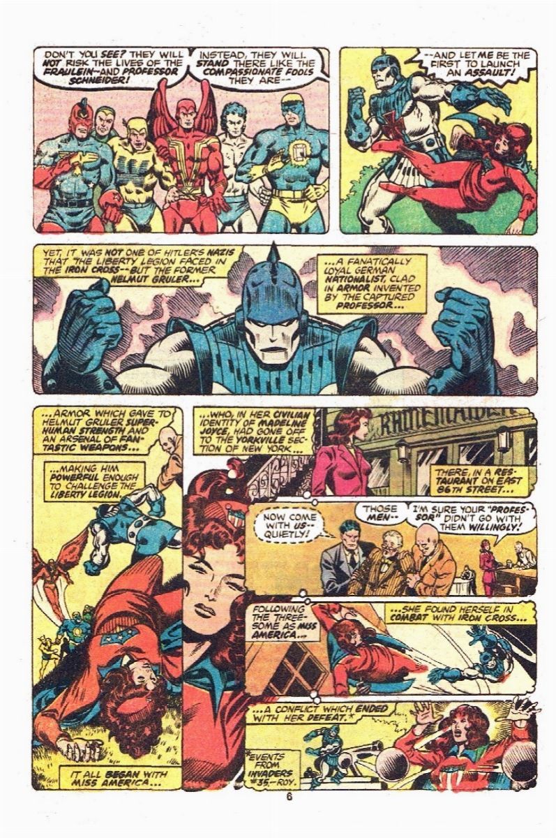 Alan Kupperberg - Invaders - The Liberty Legion Busts Loose!