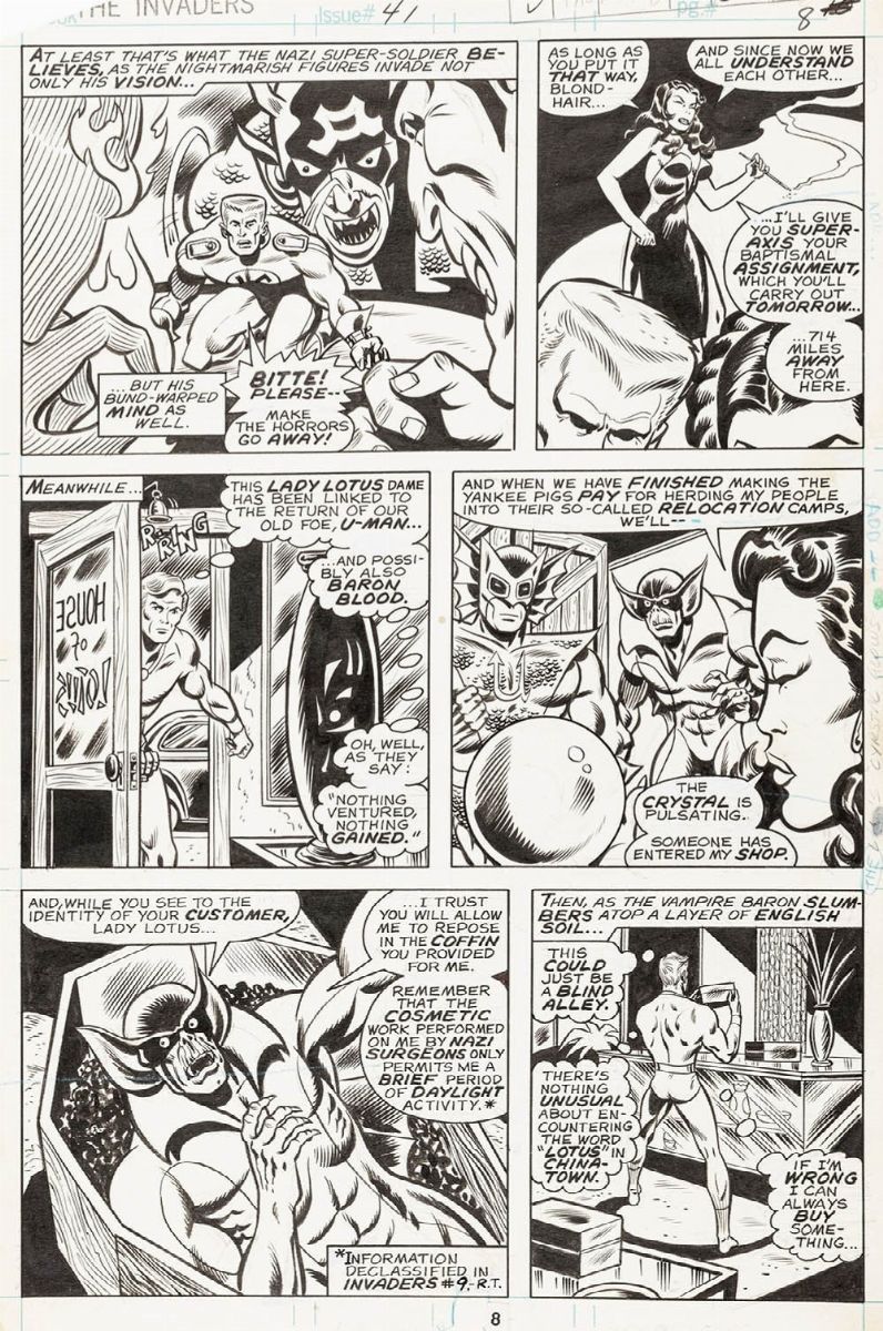 Alan Kupperberg - Invaders - Beware The Super-axis!