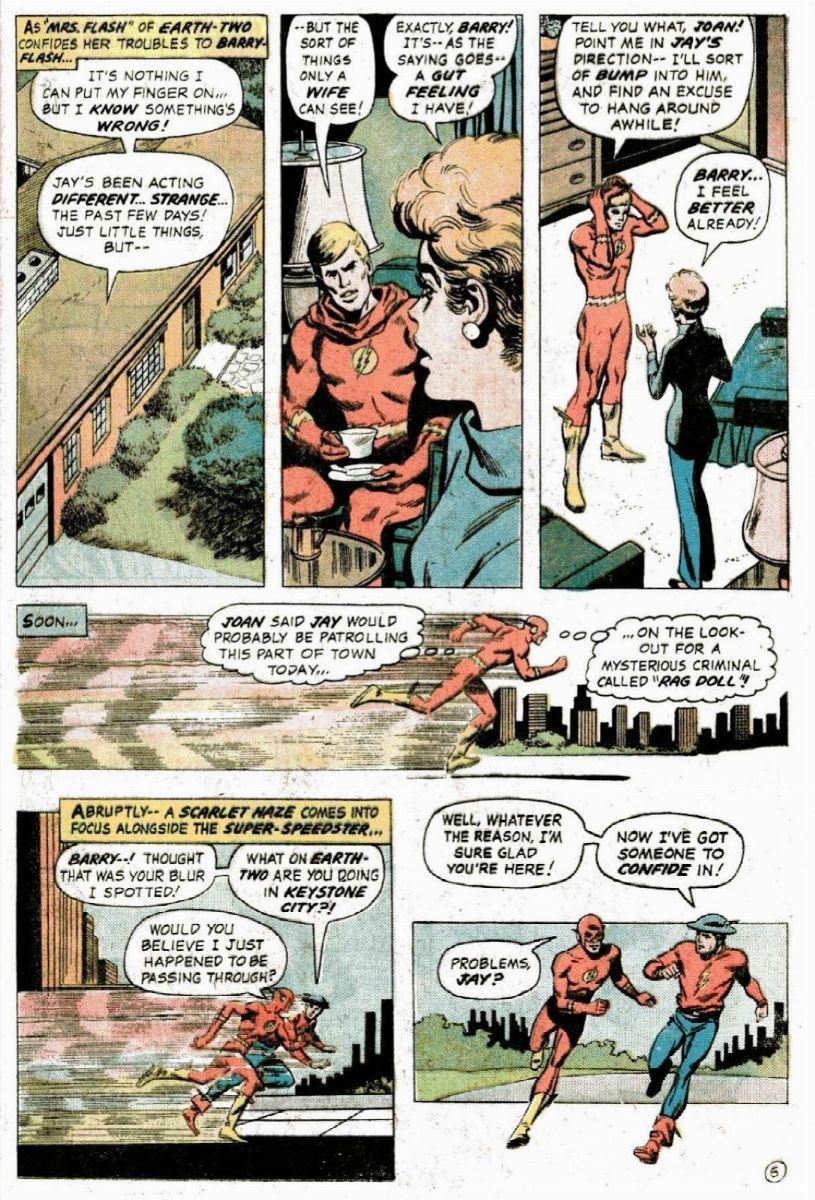 Irv Novick - The Flash - The Rag Doll Runs Wild!