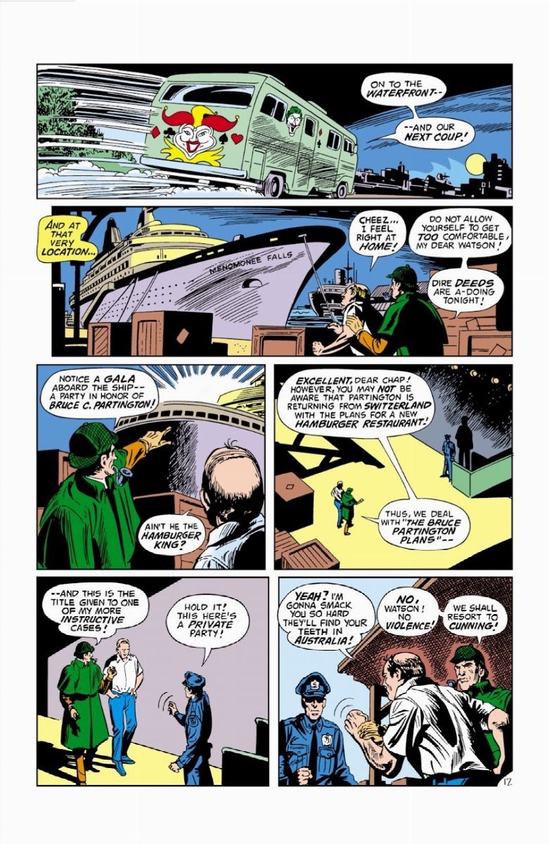 Irv Novick - The Joker - Sherlock Stalks The Joker!