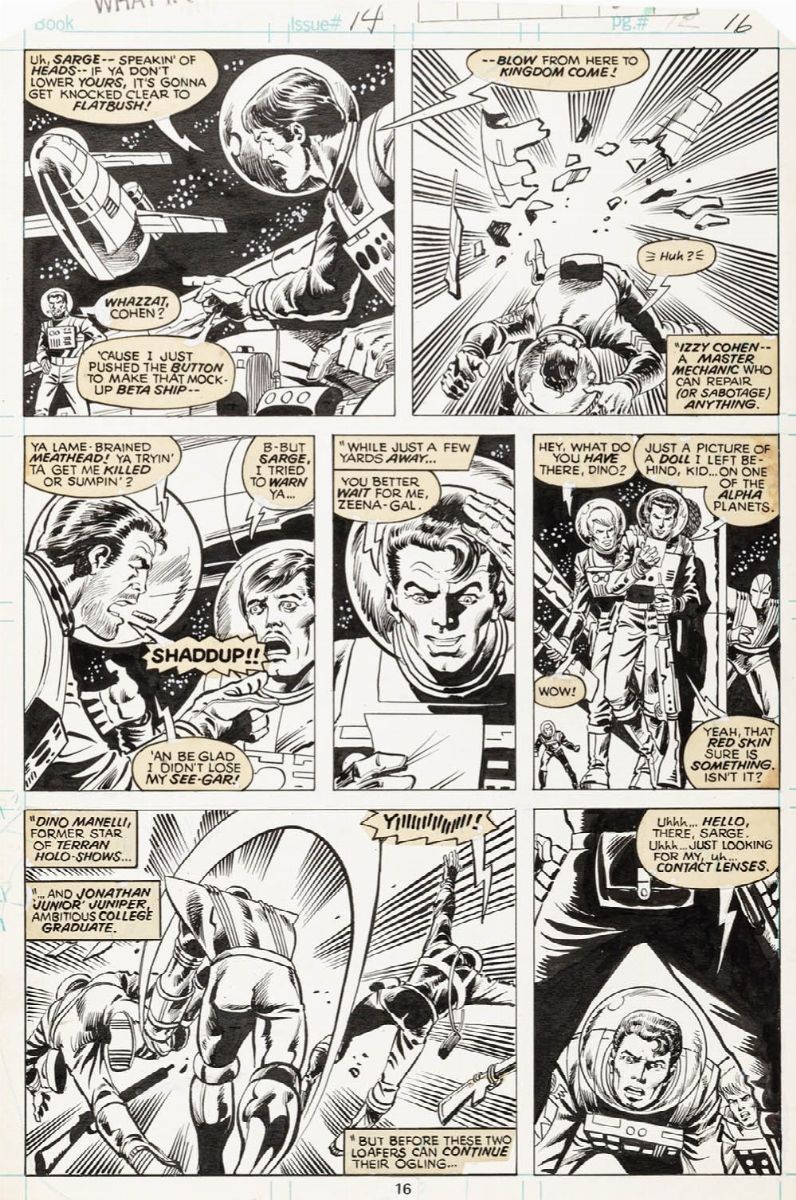 Herb Trimpe - What If?- Sgt. Fury And His Howling Commandos Had Fought World War II in Outer Spac...
