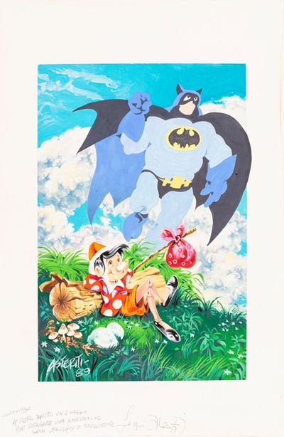 Pinocchio Sogna Batman