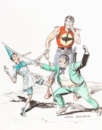 Pinocchio, Zagor e Cico