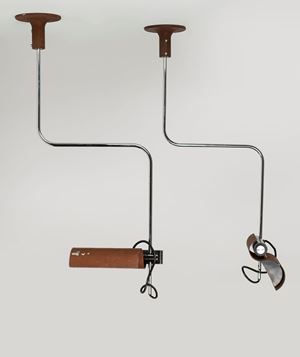 Magistretti Vico - Due lampade da soffitto