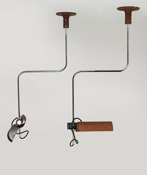Magistretti Vico - Due lampade da soffitto