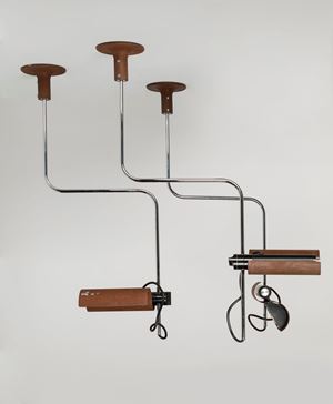 Magistretti Vico - Tre lampade da soffitto