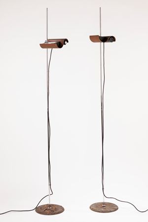 Due lampade da terra