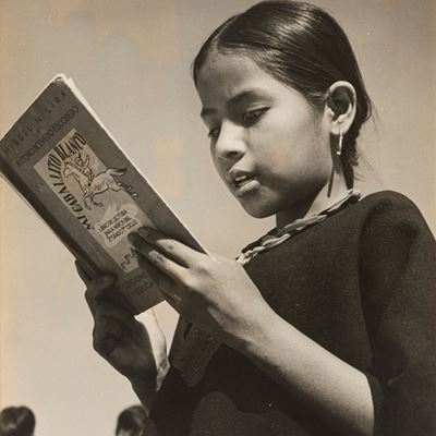 La alegrìa de leer, stampa alla gelatina ai sali d'argento, 1951