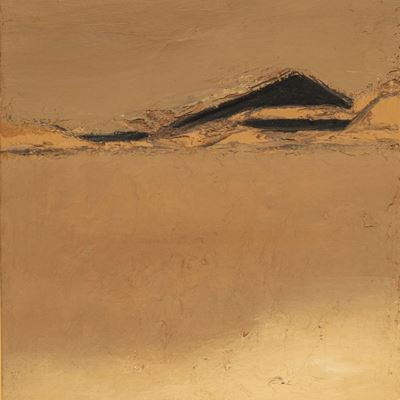 Spiaggia d'estate, olio su tela, 1974