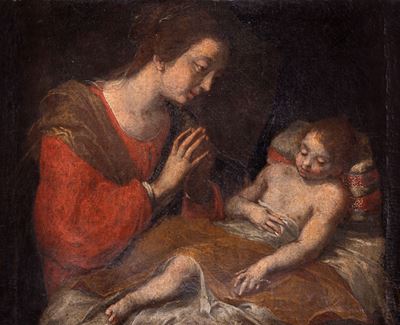 Madonna in Adorazione del Bambino