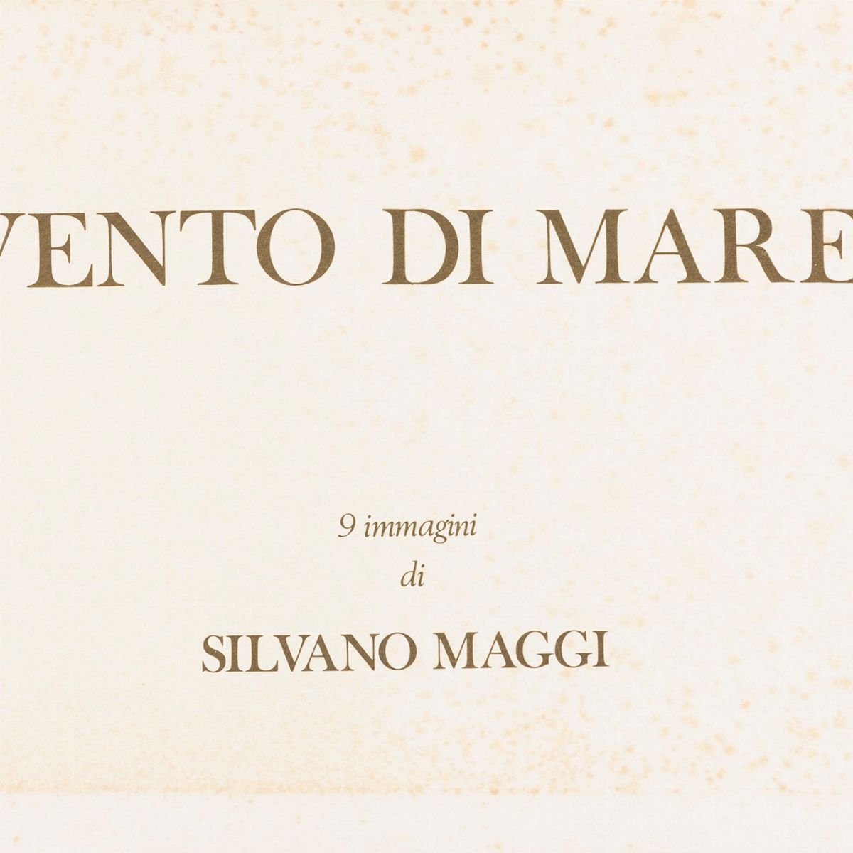 Silvano Maggi - Vento di Mare