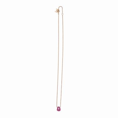 Collana con Zaffiri Rosa