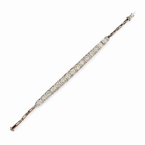  - Bracciale con diamanti