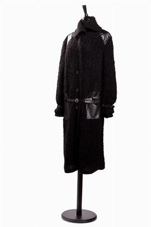 Coat with belt
