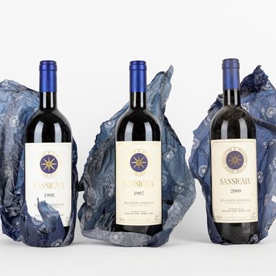 Sassicaia 1997-1998-2000 (3 Bt)